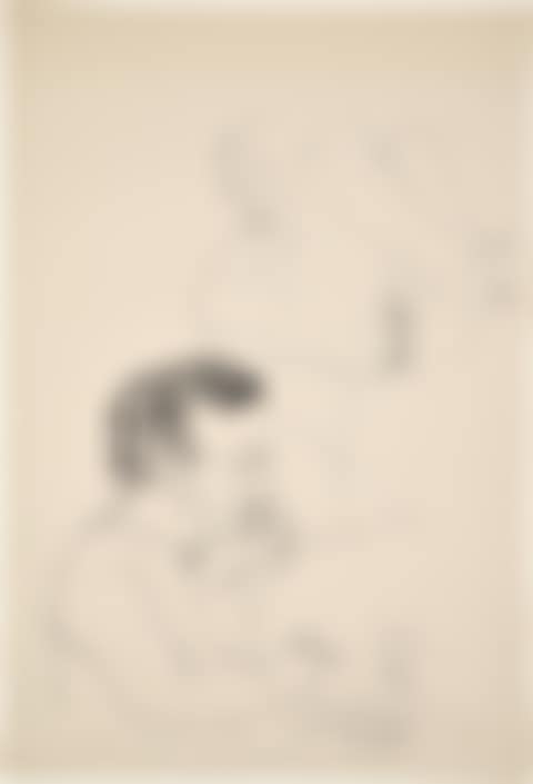 ”Träumer” (Porträt Rudolf Schlichter, mit Modell) (preview)