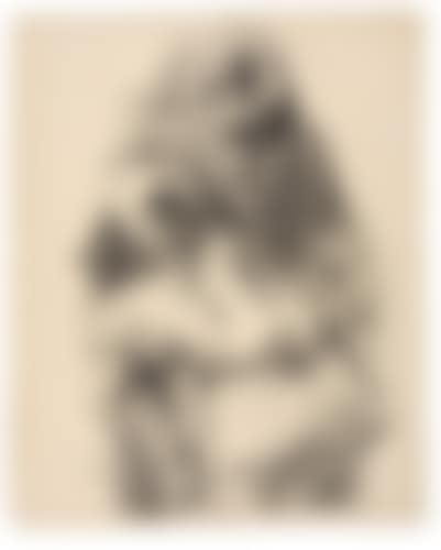 Seated Draped Nude (preview)