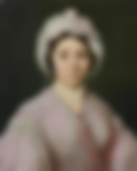 "Portrait de femme au chapeau" (preview)