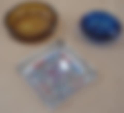 THREE airline ASHTRAYS; THREE airline ASHTRAYS (preview)
