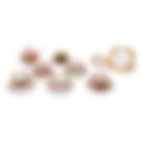 The Me That I Adore (The Grand Set); HEART saucer; FLOWER cup; DREAM cup; DREAM saucer (preview)