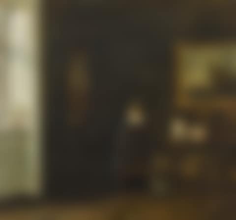 Interior with the artist"s wife Emilie Heise (preview)