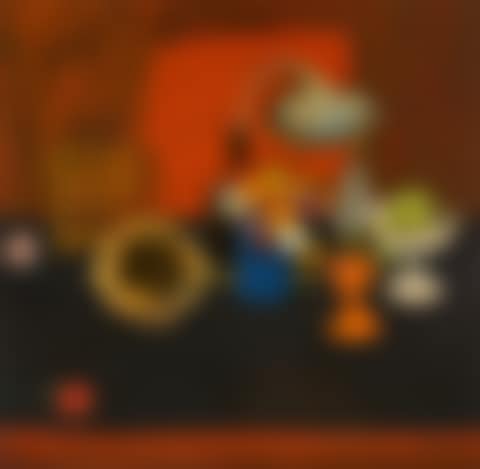 Still Life with Birdcage and Sunflower (preview)