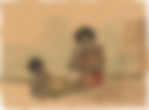 Frau mit Kind aus Papua-Neuguinea (Woman with child from Papua New Guinea) (preview)
