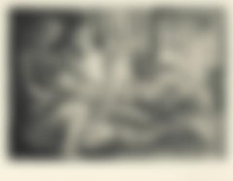 Quatre Femmes nues et Tête sculptée, from La Suite Vollard (preview)