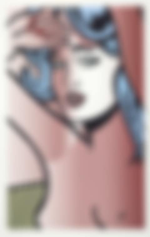Nude with Blue Hair (preview)