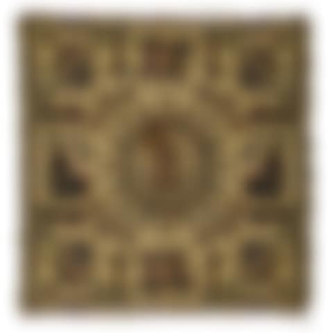 Tapestry of cave of machpelah and tomb of rachel (preview)