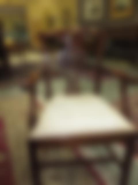 Baker Inlaid Mahogany Dining Chair Set; Baker inlaid mahogany dining chair set (preview)