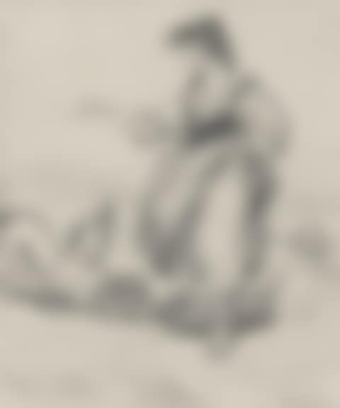Woman with a dog (preview)