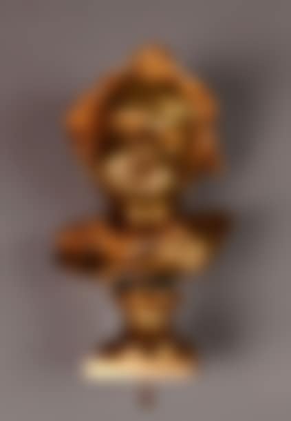 BUST of a child crowned with flowers (preview)