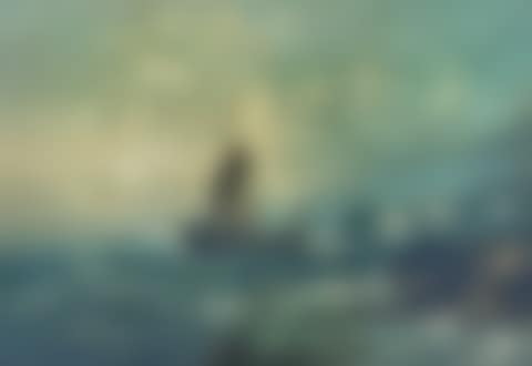 Masted ships off the coast (preview)
