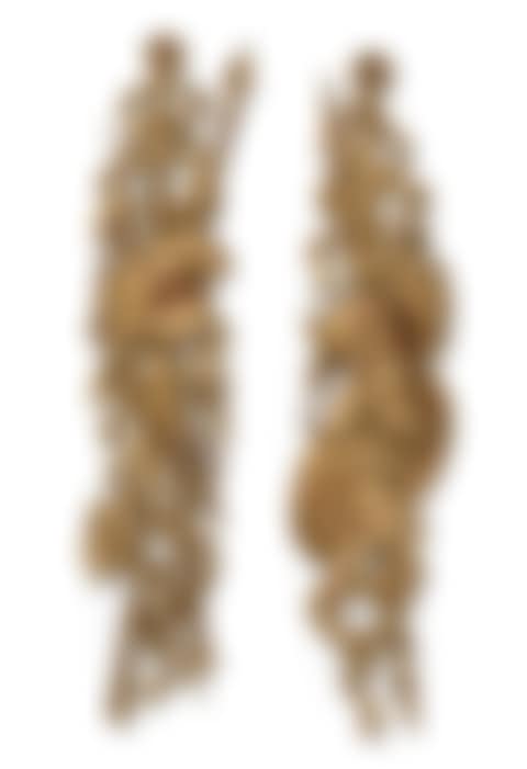 A PAIR OF ITALIAN GILTWOOD WALL-TROPHIES (preview)