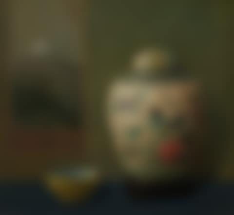 Still Life with Asian Vessel (preview)