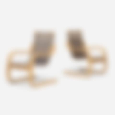 Cantilevered chairs model 406, pair (preview)