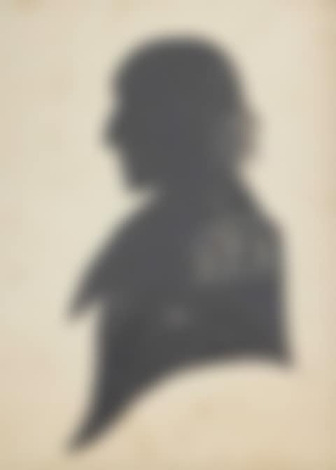 Silhouette portrait miniature of a gentleman (preview)