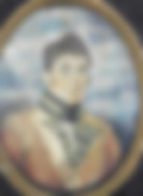 Portrait miniature - military gentleman (preview)