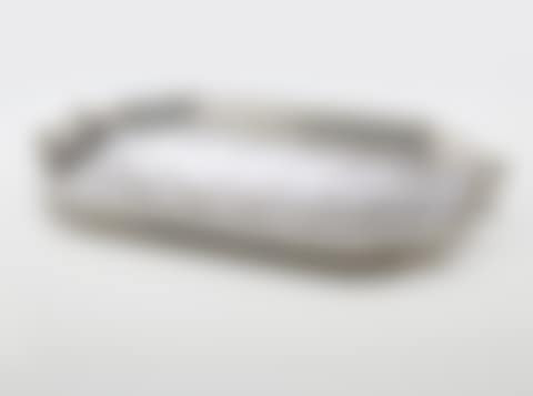 A Large Antique Silver Plated Gallery Tray; A large antique silver plated gallery tray (preview)