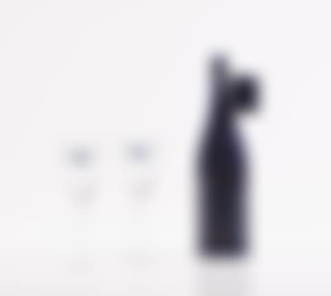 Bottle and two glasses of champagne (preview)