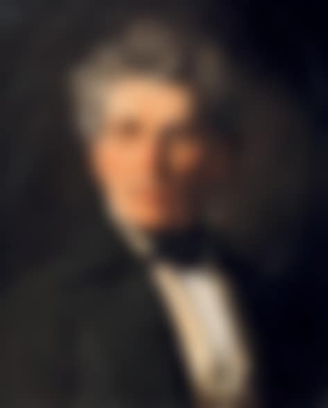 Portrait of a man with glasses, in a white shirt, light yellow striped waistcoat and green jacket (preview)