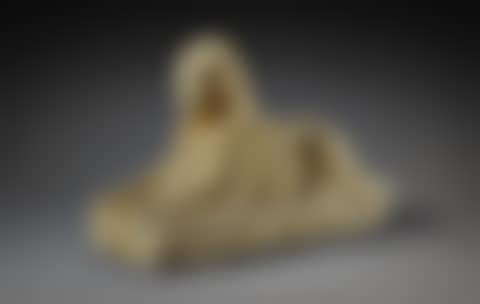 An Egyptian Limestone Sphinx of a Ptolemaic King (preview)