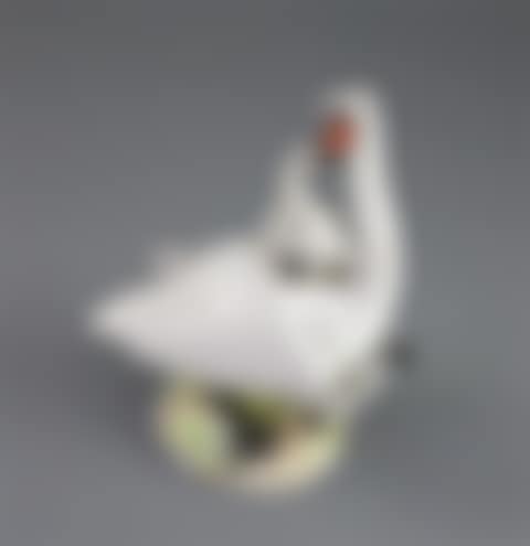 A Meissen group of a swan with cygnets (preview)