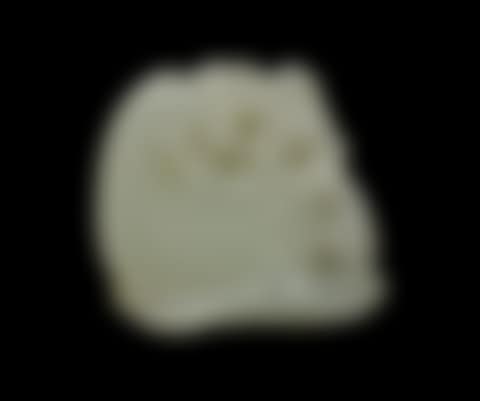 A Chinese small white jade carving of a stylised duck (preview)