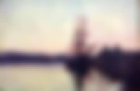 Ship docked at sunset (preview)