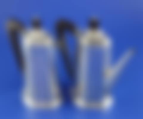 A George V silver cafe au lait pair (preview)