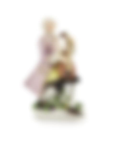 A Meissen figure of a lute player (preview)