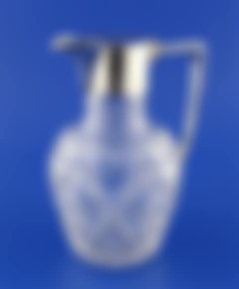 A 1920"s silver mounted cut glass claret jug (preview)