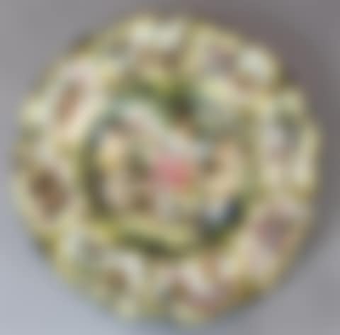 A large Italian maiolica charger, decorated with a stag hunting scene (preview)