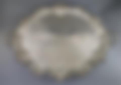 A Victorian silver two handled oval tea tray (preview)