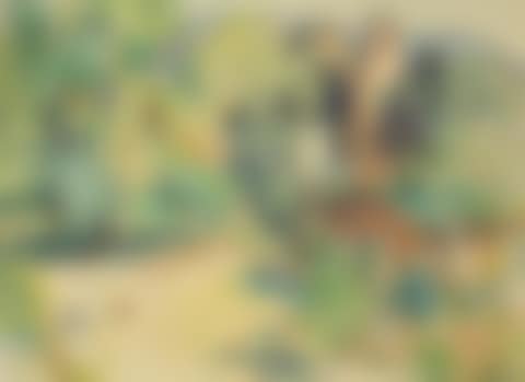 California landscape with children playing in the driveway (preview)