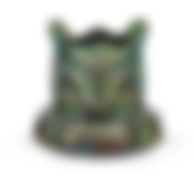 Vase mit Eosinglasur (preview)