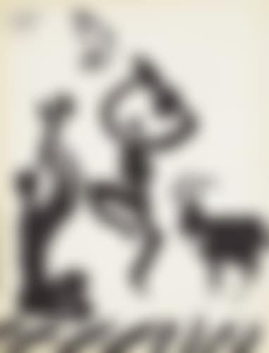Musicien, Danseur, Chevre et Oiseau. (preview)