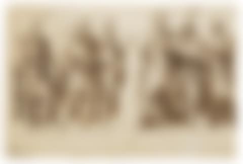 Two groups of men by an altar, after the antique (preview)