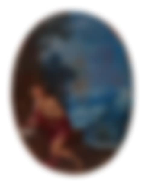 Saint Jerome in a landscape (preview)