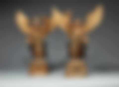 Pair of Candlebearing Angels (preview)