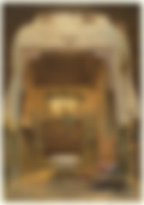 The artist’s studio in Cairo (recto); Architectural sketches of the artist’s studio in Cairo (verso) (preview)